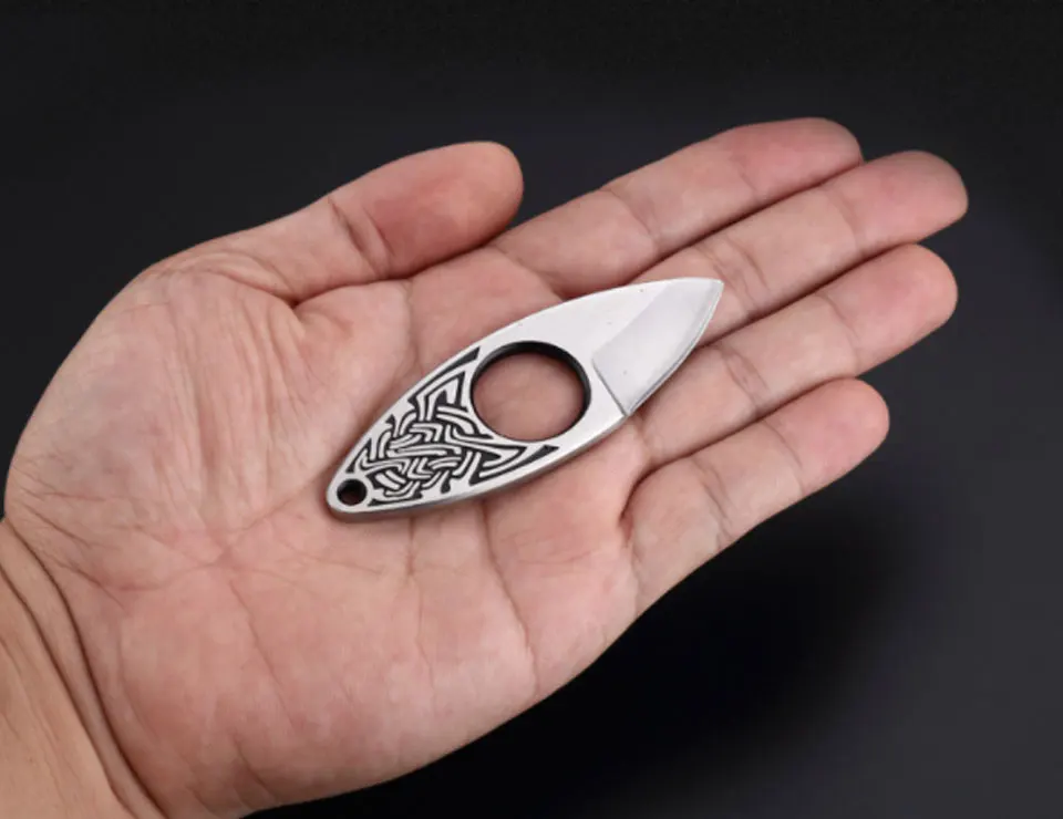 Detalle del cuchillo plegable tipo bolsillo