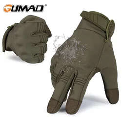 Guantes Tácticos MOLLE Palma Refuerzo Antideslizante al Agua