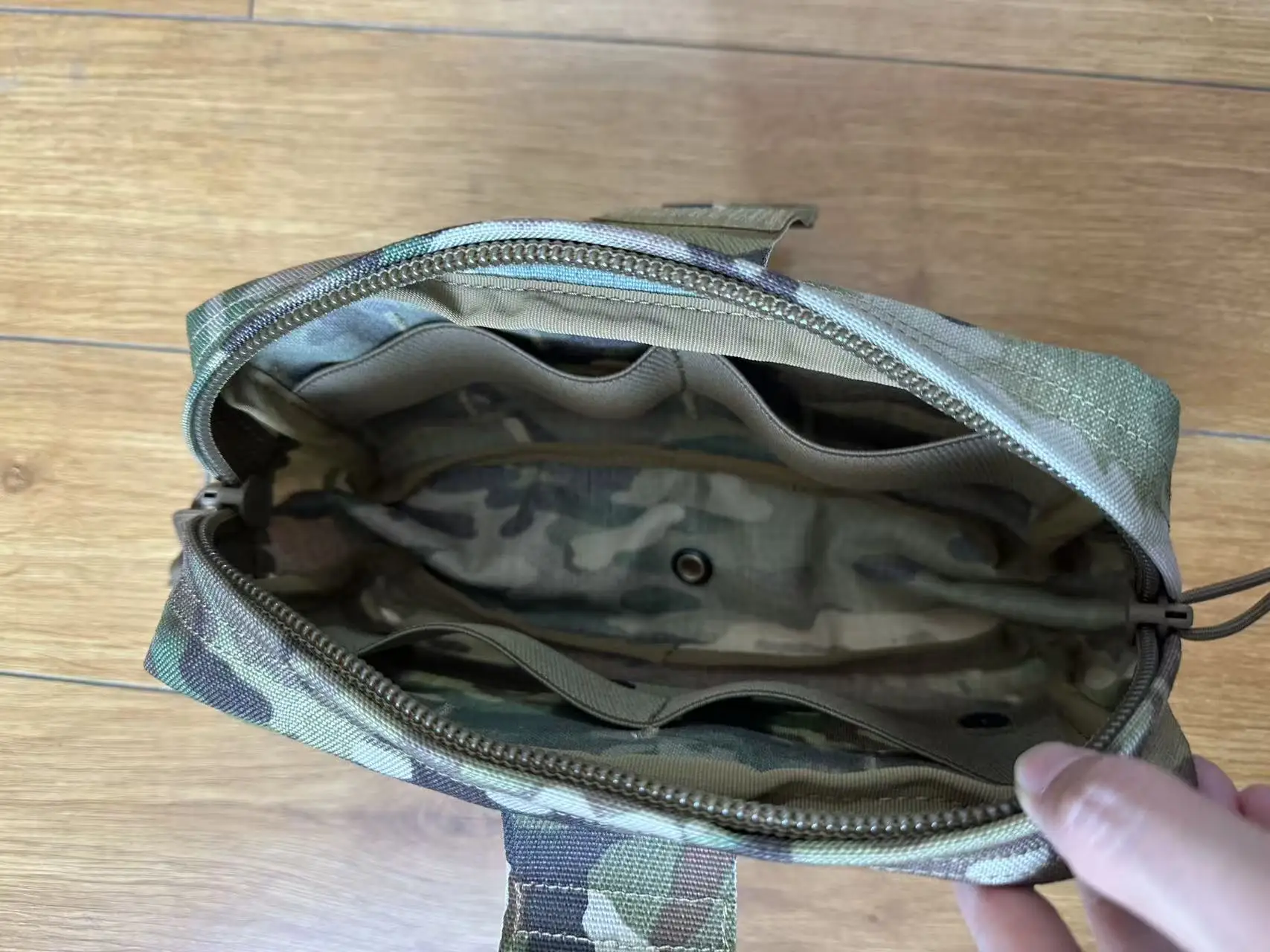 Kit de herramientas MOLLE horizontal para aire libre táctico