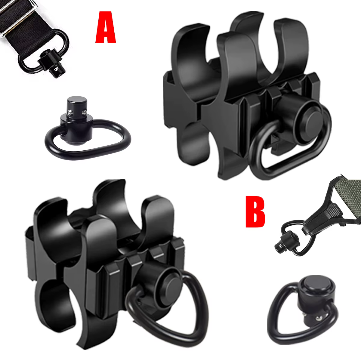 SureFire Montura táctica QD para riel Picatinny con eslabón giratorio - imagen 2