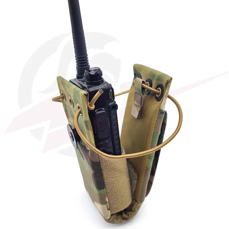 Funda táctica MOLLE para radio lateral