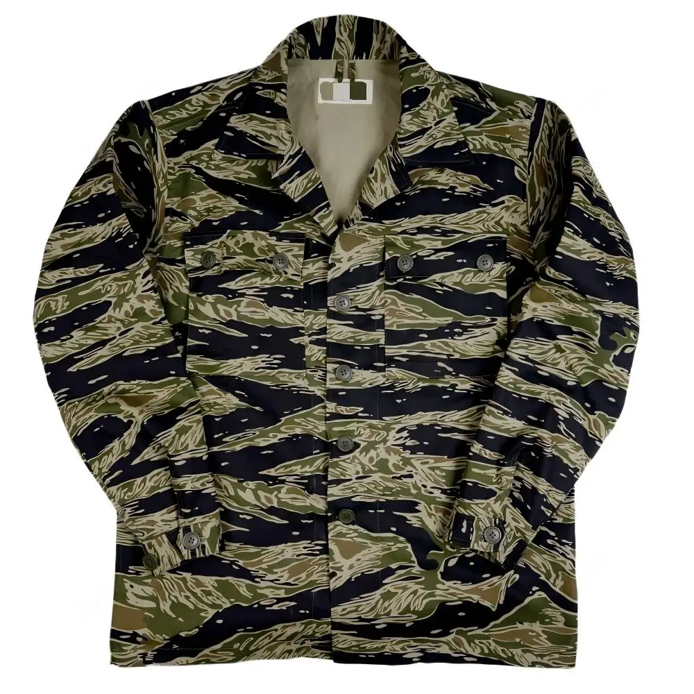 Chaqueta táctica estilo militar réplica vietnamita tigre retro