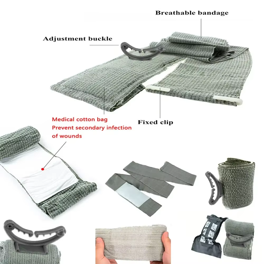 Israeli Bandage vendaje táctico de combate compresión de emergencia - imagen 3