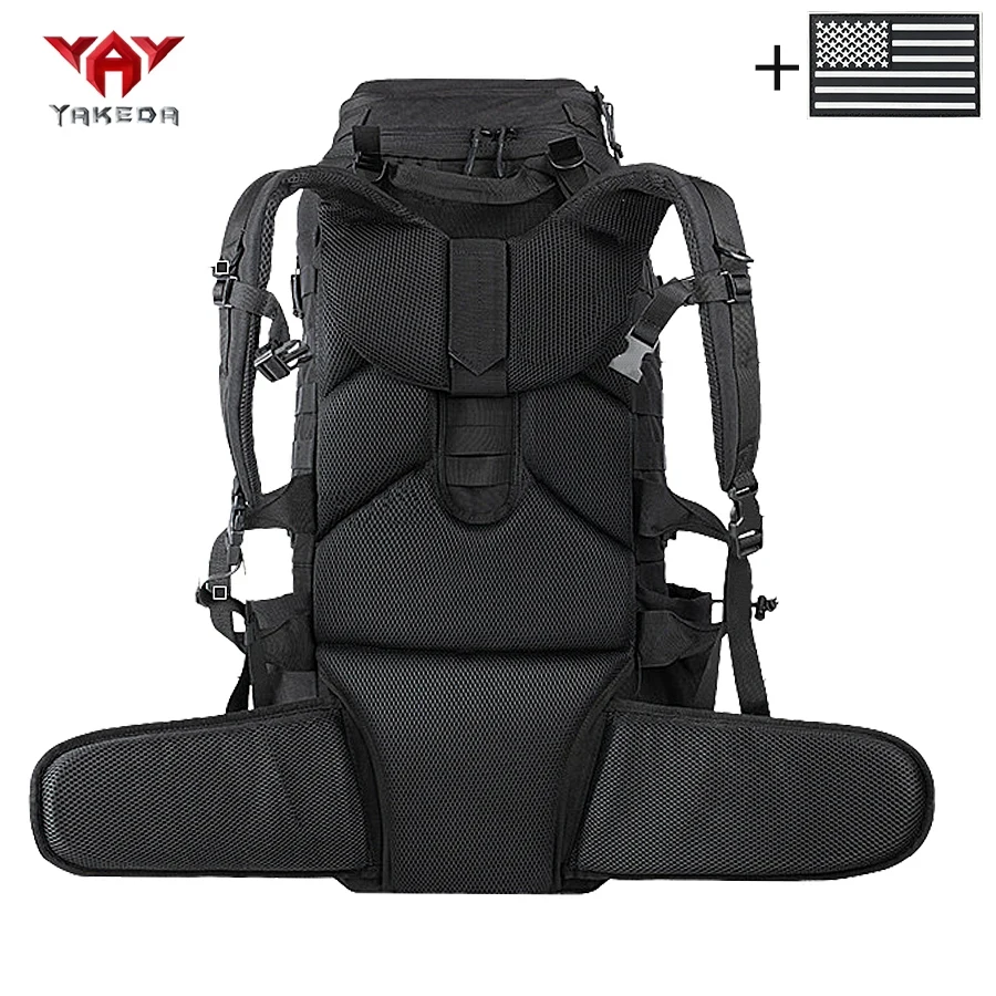 YAKEDA mochila táctica con soporte reforzado y malla transpirable - imagen 3