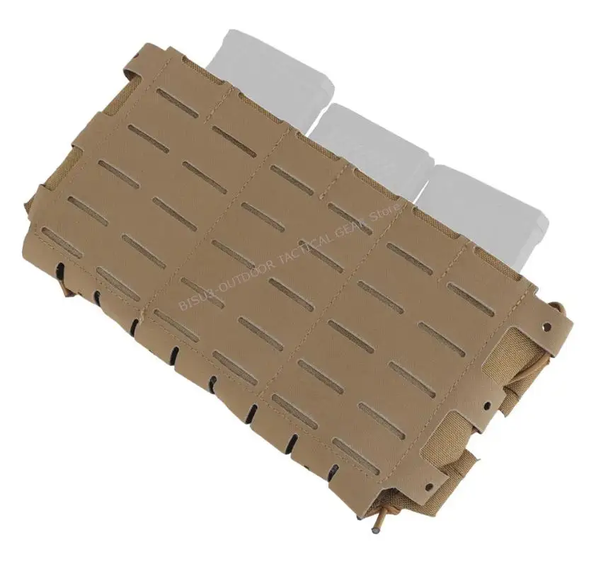 Chaleco táctico MOLLE para cargadores Airsoft con panel bilateral - imagen 2