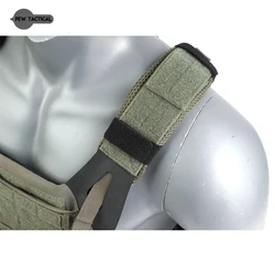 Hombreras tácticas PEW malla transpirable para portaplacas LV119 JPC