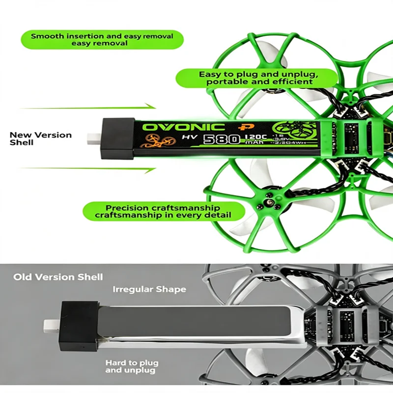 OVONIC Batería LiPo para dron FPV - imagen 3