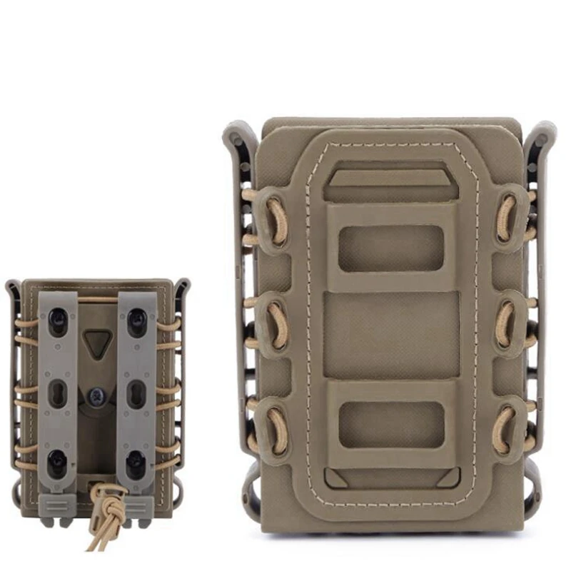 Bolsa táctica portadora cargadores flexible TPR MOLLE AR15 M4 5.56/7.62 - imagen 4