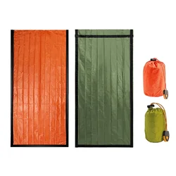 Manta térmica aluminizada supervivencia – Impermeable y viento para camping