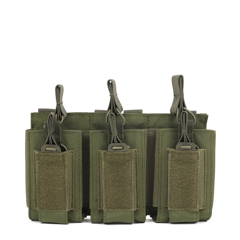 Bolsa táctica MOLLE para cargadores de rifle soporte abierto - imagen 5