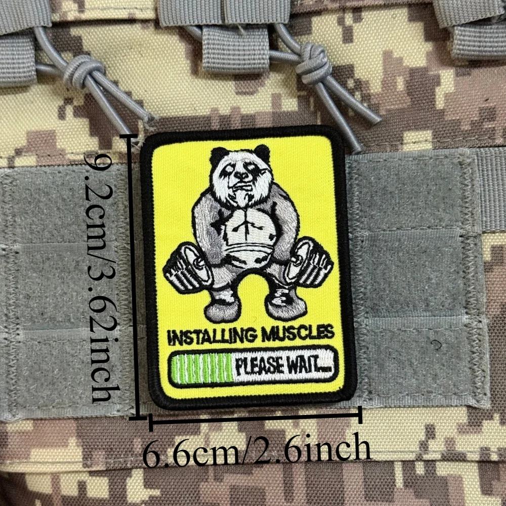 Parche táctico capibara – Insignia de moral con gancho y bucle - imagen 4