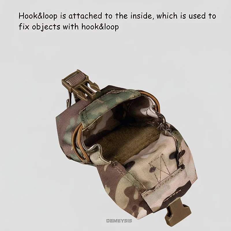 Bolsa táctica MOLLE para granadas, cintura outdoor airsoft y tiro - imagen 2