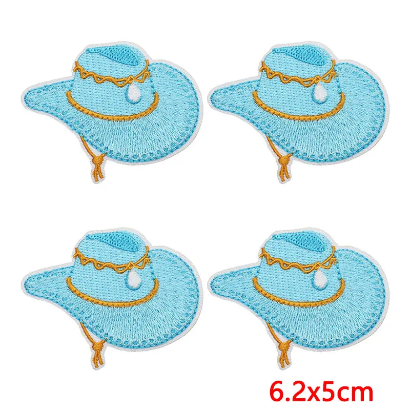 Parche termoadhesivo bordado vaquero costero – Para coser o planchar - imagen 5