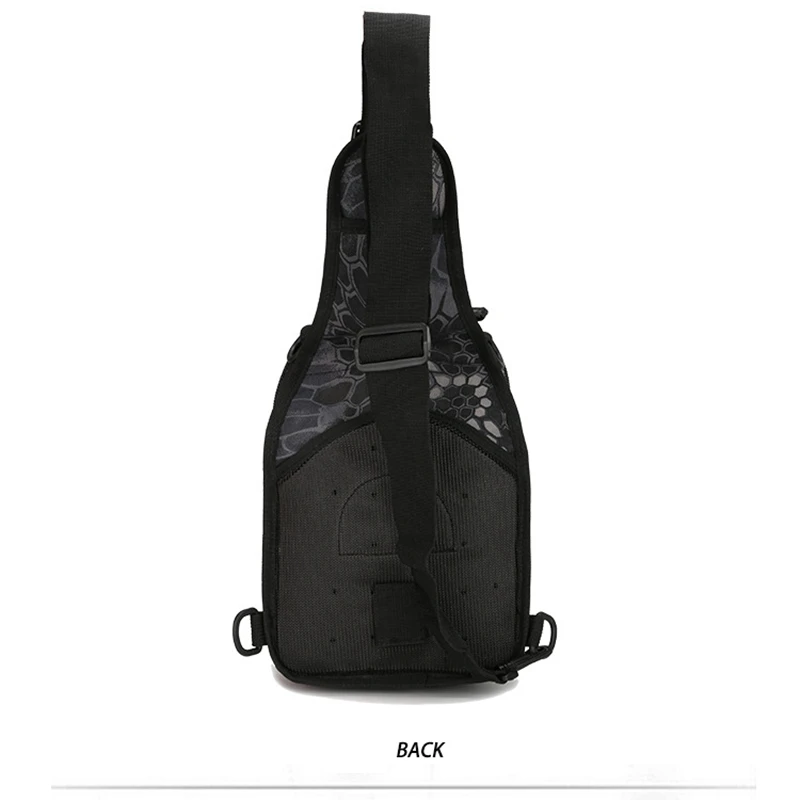 Bolso bandolera táctico con diseño de un solo hombro
