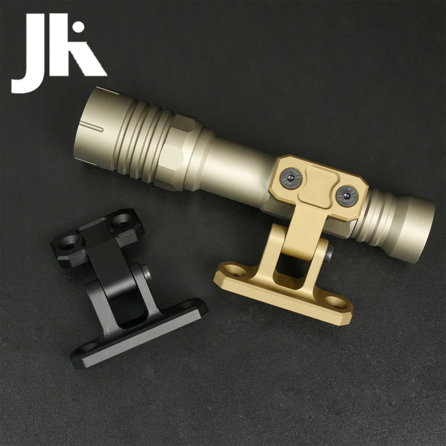 Soporte táctico de linterna de metal M-LOK a riel Picatinny Airsoft - imagen 5