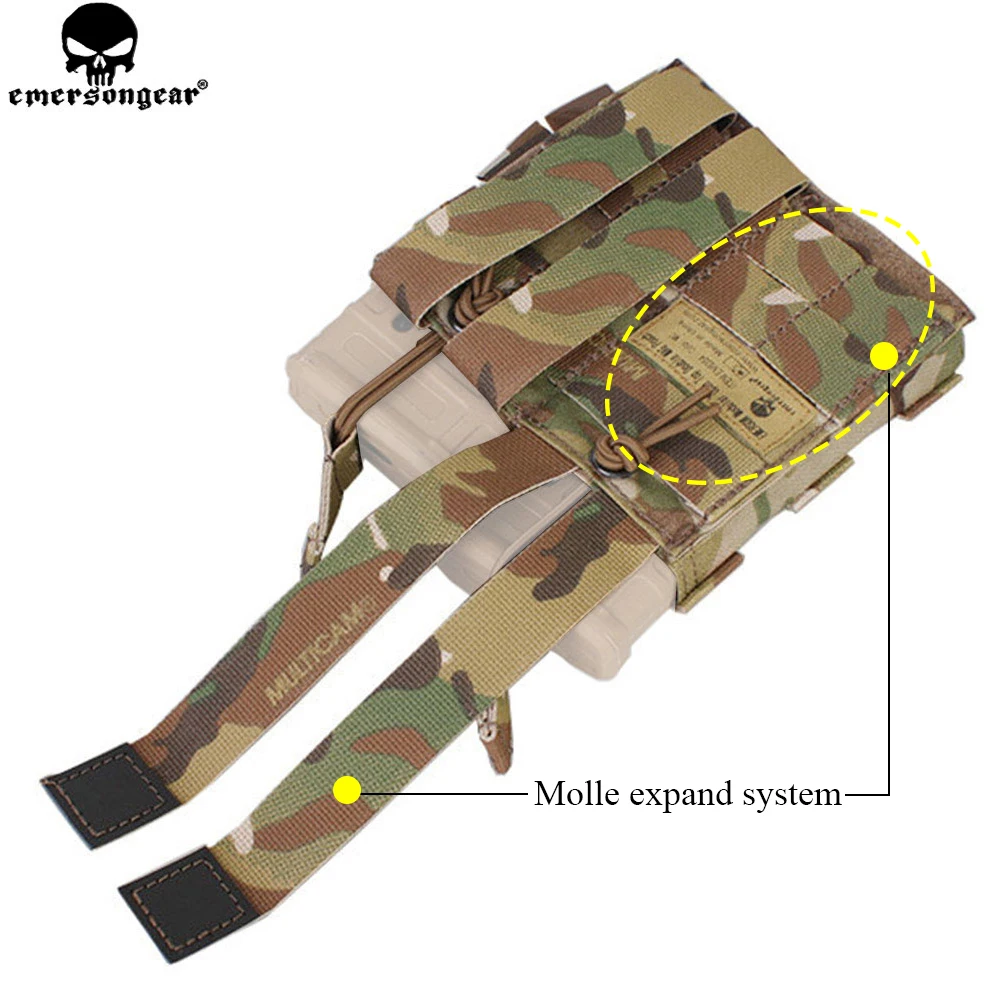 EMERSONGEAR Bolsa Táctica Modular MOLLE Doble Apertura EM6354 - imagen 3