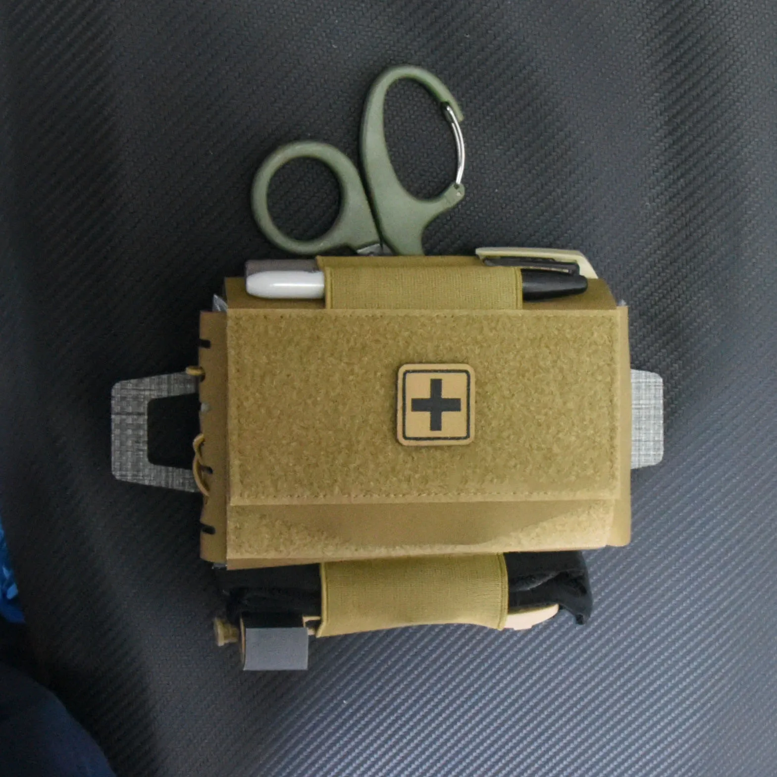 Bolsa táctica MOLLE EMS/EMT IFAK para botiquín primeros auxilios - imagen 5