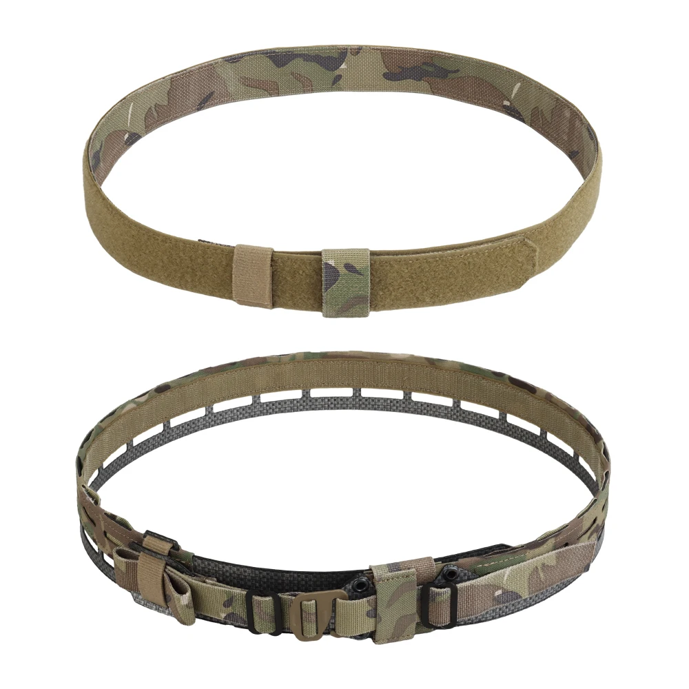 Cinturón táctico MOLLE Airsoft ligero con liberación rápida