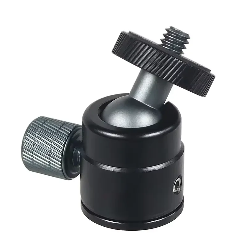 Rótula mini con montura de tornillo y giro 360° para trípode - imagen 2