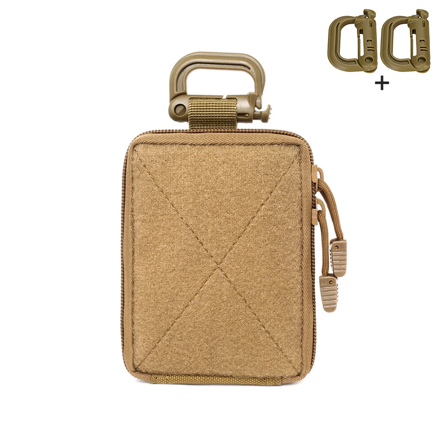 Riñonera táctica MOLLE con sistema Magic Sticky y doble cremallera - imagen 3