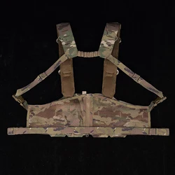 SF Chaleco táctico MOLLE nylon 500D ligero para cargadores caza