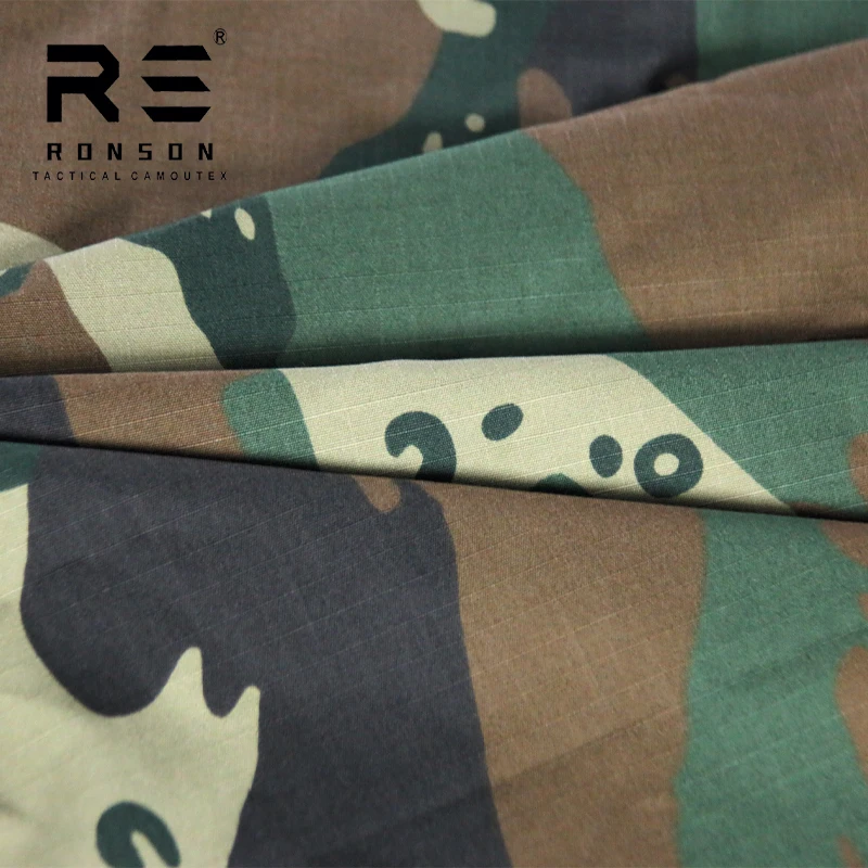 NYCO S2000 tela ripstop camuflaje sudafricano nailon-algodón uniforme - imagen 2