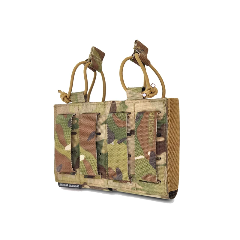 Funda Molle Cargador 556/762 Táctica 500D con Portaplacas Doble - imagen 3