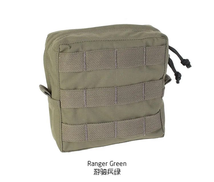 Bolsa en uso con equipo de exterior