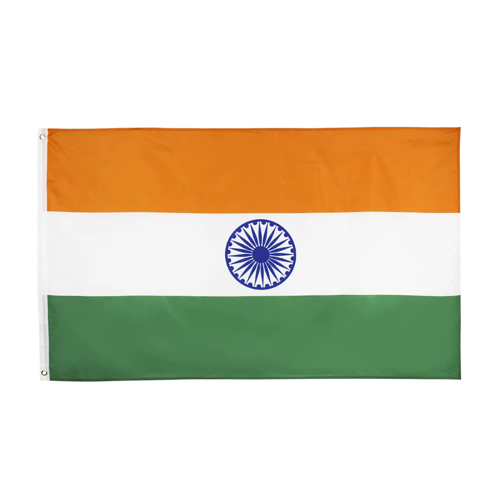 Bandera de la India decorativa 90x150