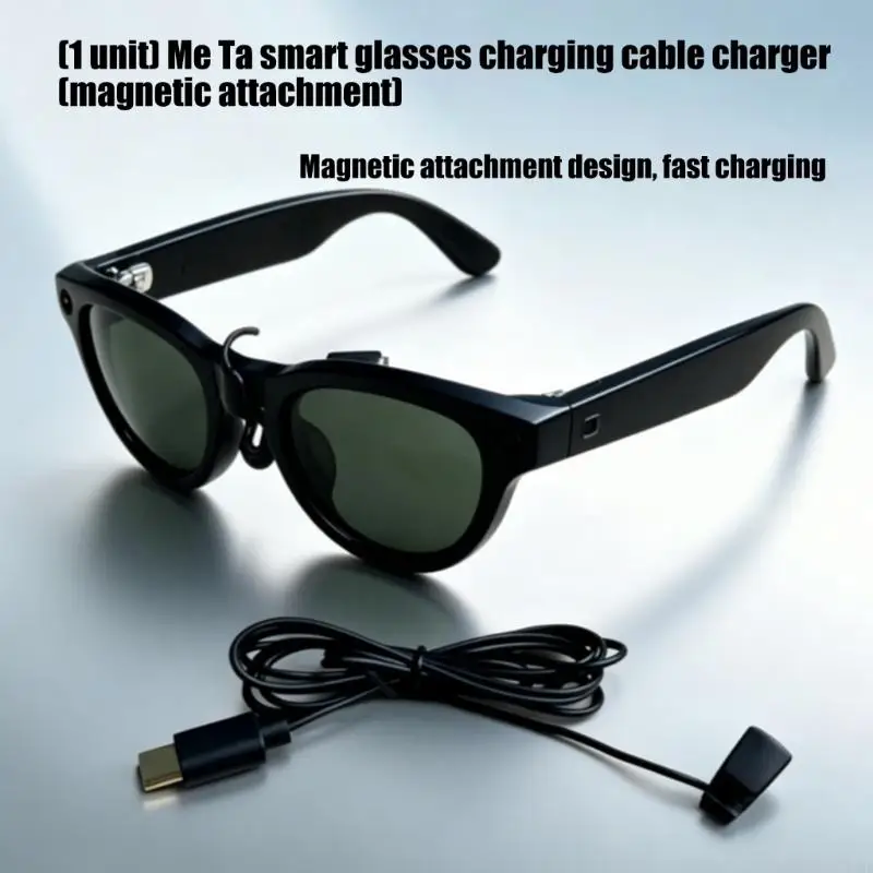Cable de carga magnético USB‑C para gafas inteligentes - imagen 3