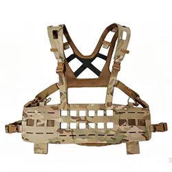 SPC Chaleco táctico MOLLE ligero expandible de asalto