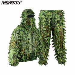 Traje Ghillie camuflaje biónico para caza, pesca y observación