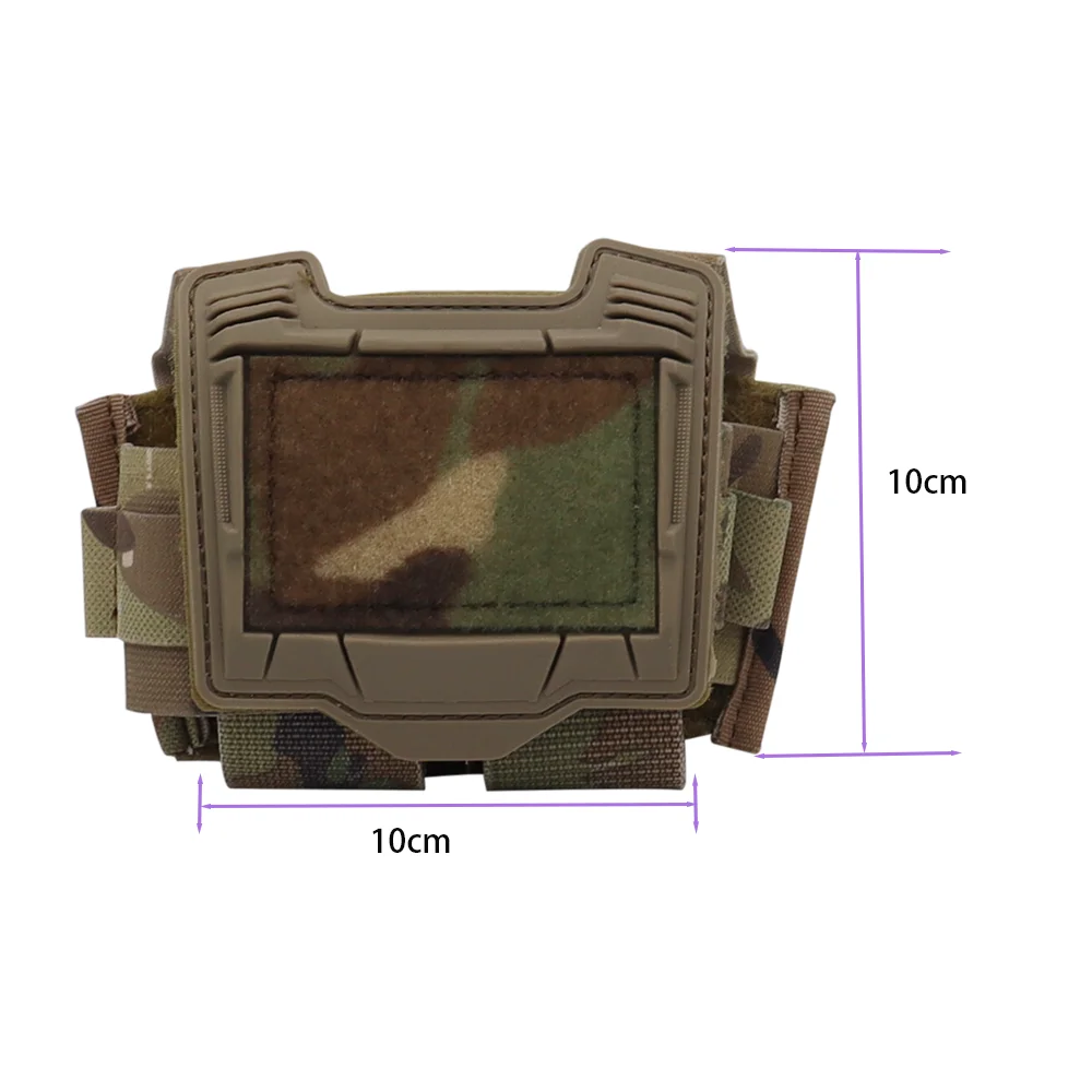 Bolsa contrapeso portabaterías MOLLE para casco táctico serie K - imagen 5