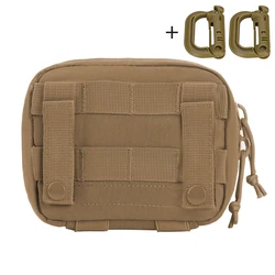 Bolsa táctica compacta con goma elástica interior para senderismo