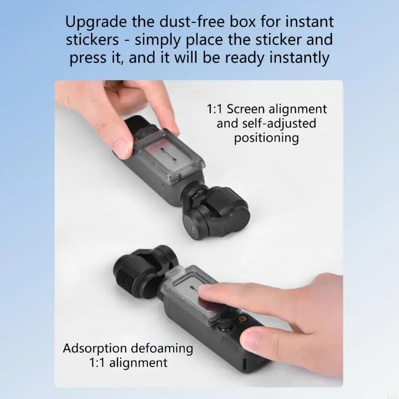 Lámina de cristal templado resistente para DJI Pocket: antiarañazos - imagen 5