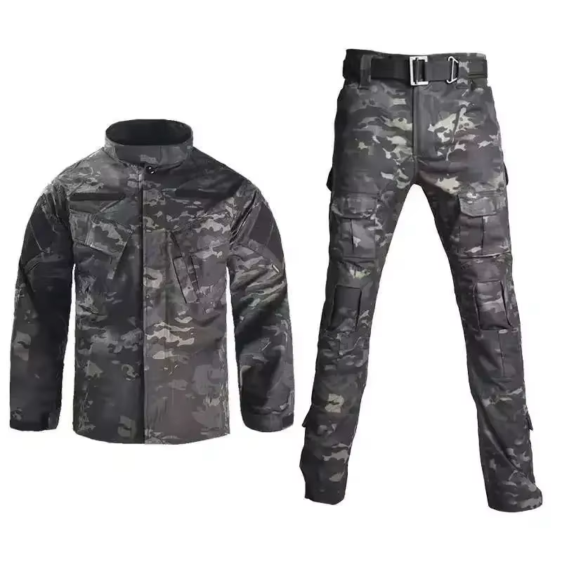 Milit uniforme táctico camuflaje hombre para senderismo y paintball - imagen 2