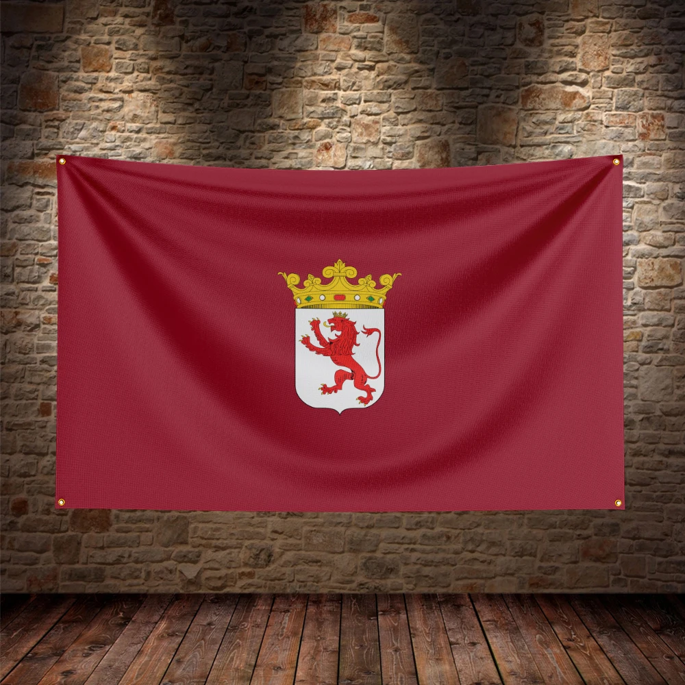 Bandera León España para decoración y ambiente patriótico - imagen 5