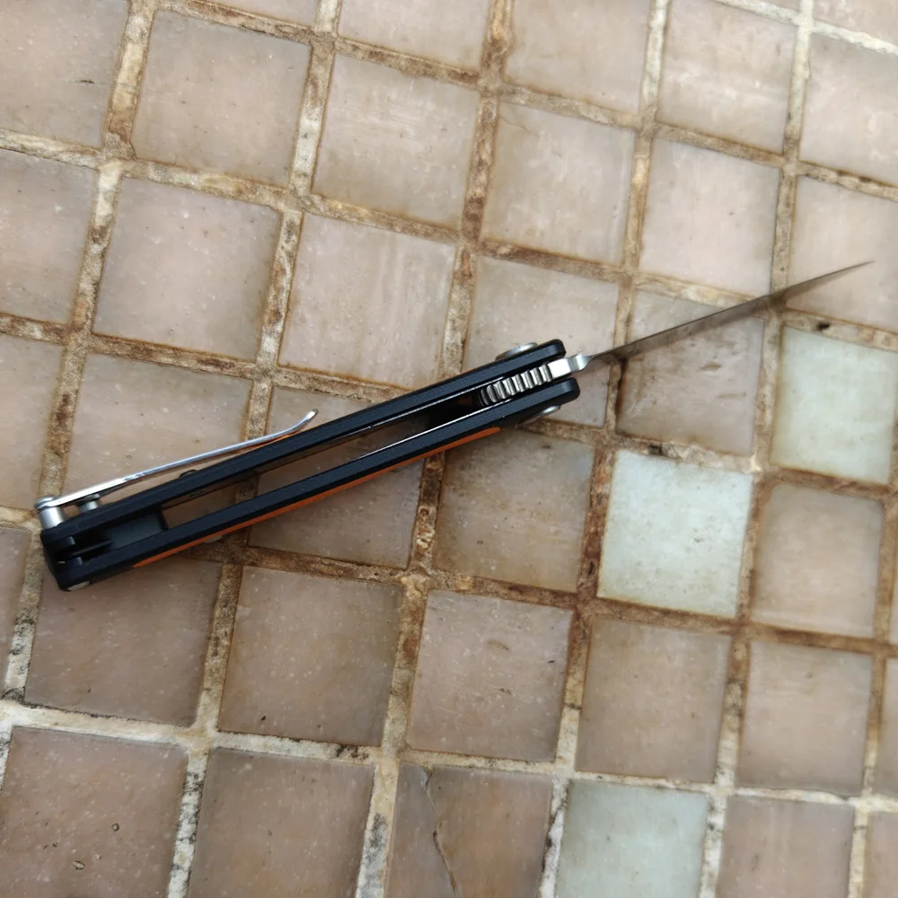 Cuchillo plegable EDC JUFULE Mini G10 con hoja 14C28N - imagen 3