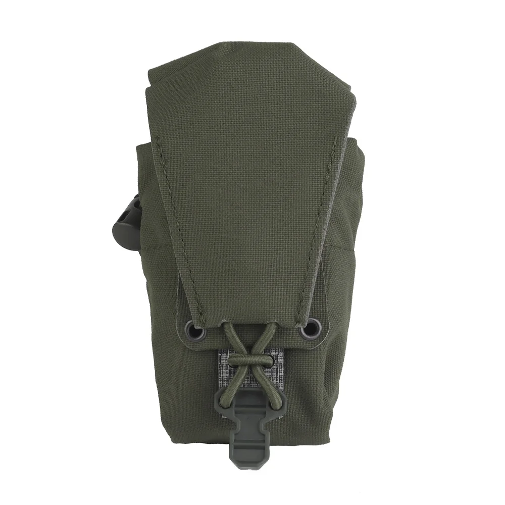 Ferro bolsa táctica MOLLE silenciosa para humo y aturdidoras