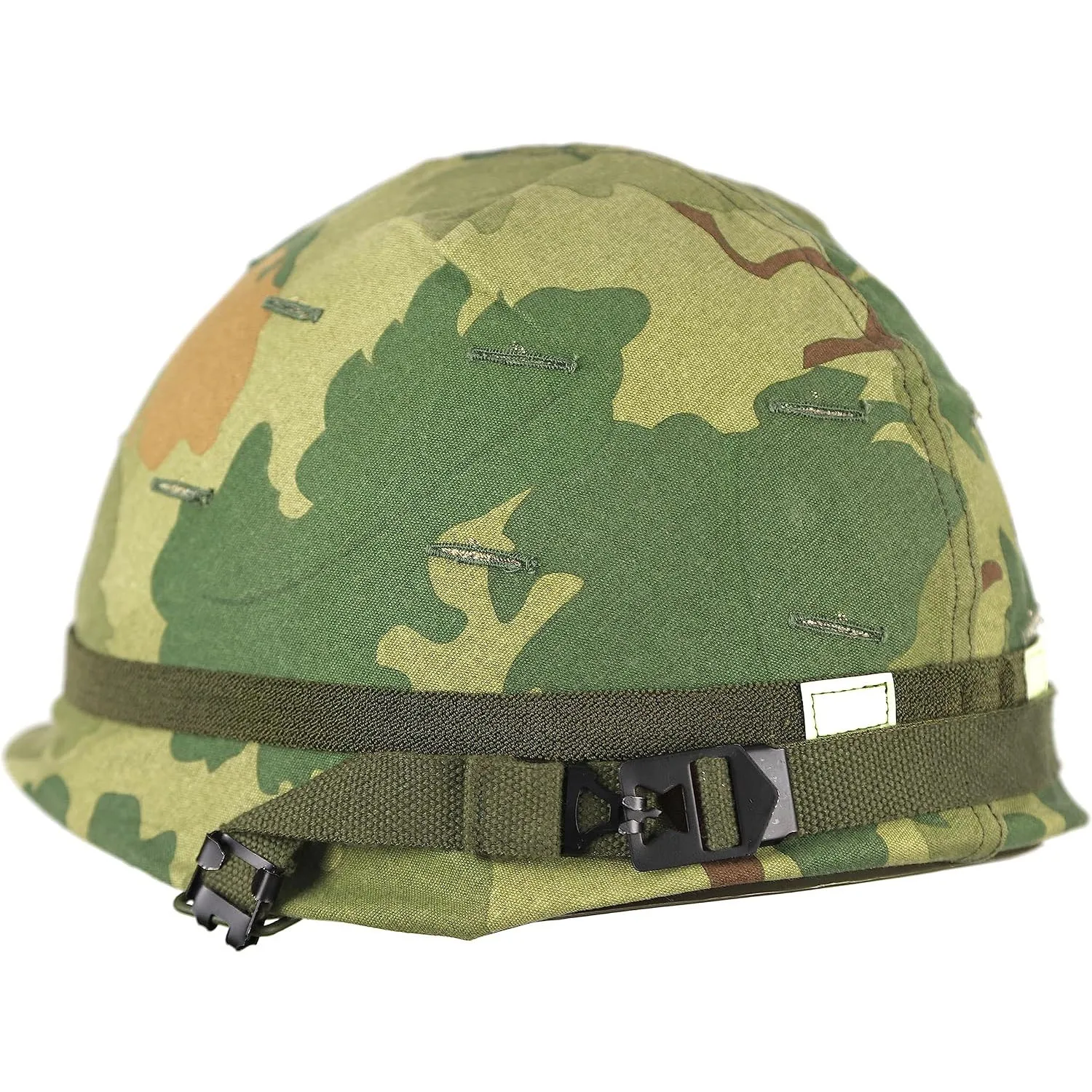 Funda cubre-casco M1 Segunda Guerra Mundial – Algodón USA - imagen 4