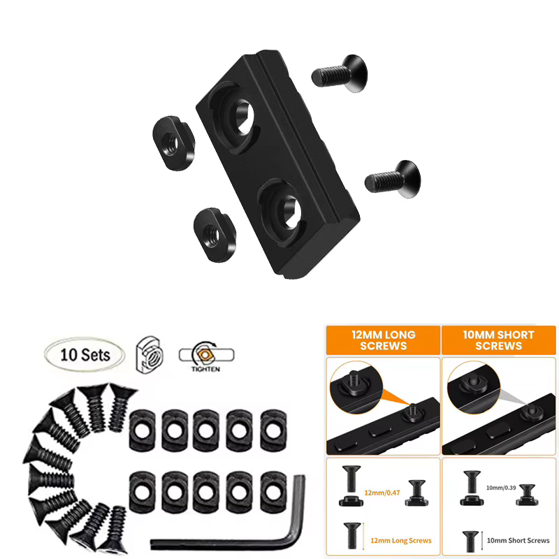 Tornillos y tuercas M-LOK repuesto para guardamanos caza - imagen 5