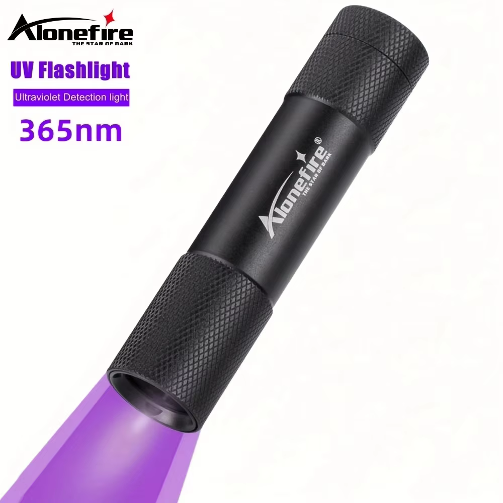 Linterna LED UV 365nm detección manchas orina mascotas minerales - imagen 4