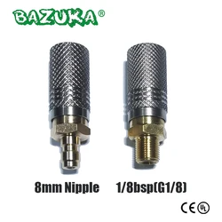 Adaptador HPA de carga rápida para manguera con conector macho
