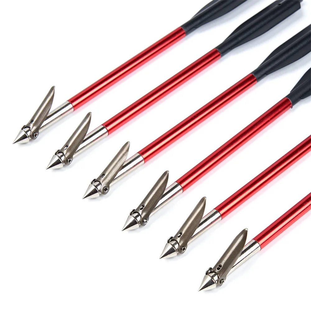 Flechas de pesca aluminio para tiro con arco al aire libre - imagen 3