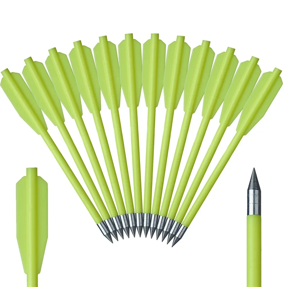 Flechas de ballesta plástico con punta reemplazable para tiro - imagen 4