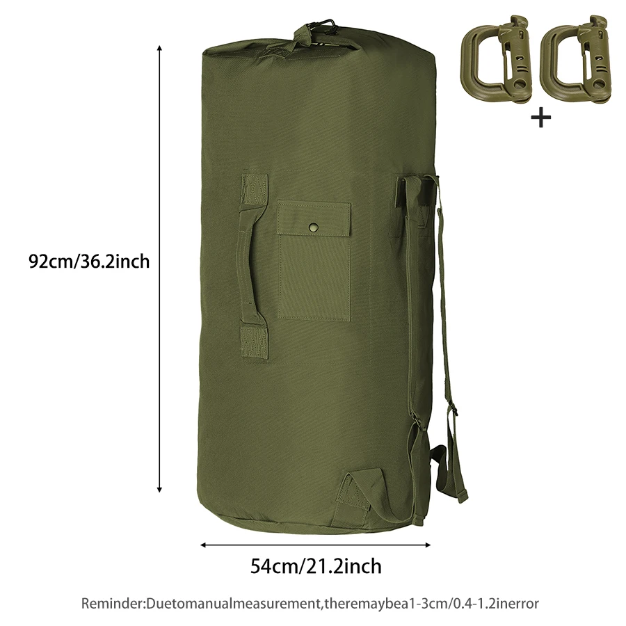 YAKEDA Bolsa de tambor portátil doble asa Oxford resistente - imagen 2