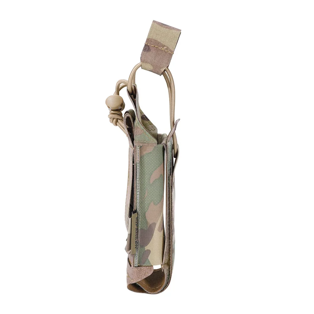 Bolsa táctica MOLLE para Walkie Talkie – Funda Airsoft Exterior - imagen 2