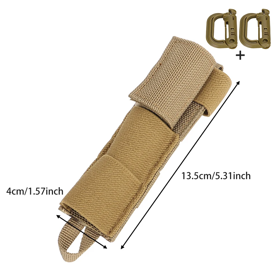 Correa MOLLE para antena de walkie-talkie, sujeción fija táctica - imagen 4