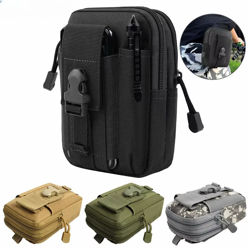 Riñonera deportiva multifuncional para moto y exteriores – Bolsa polaina - imagen 2