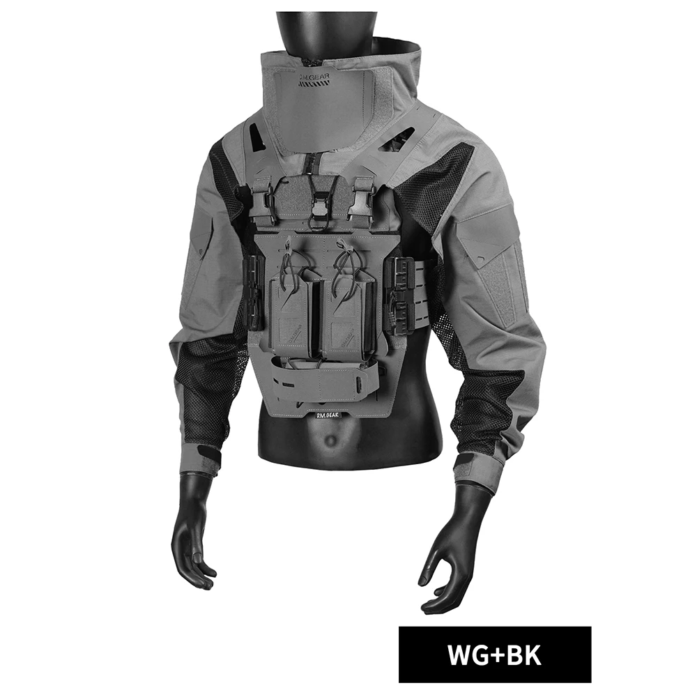 Chaleco táctico MOLLE ripstop DMGEAR – Caza y Airsoft - imagen 4